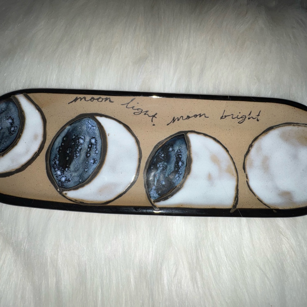 Anthropologie Tan Ceramic Tray - Picture 5 of 5
